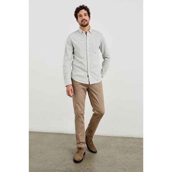 Rails Berkeley Light Grey Soft Brushed Lightweight Flannel Shirt Jacket M - Picture 3 of 10